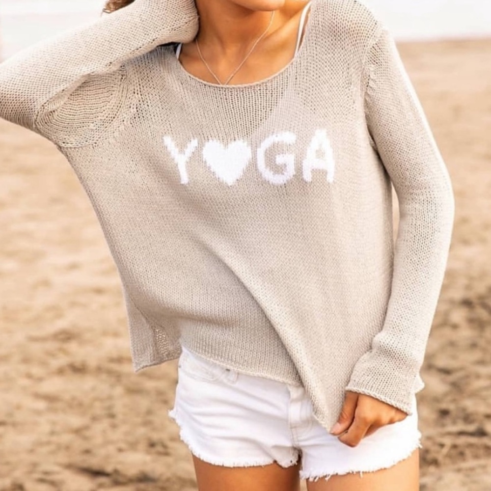Wooden Ships Paola Buenoia Yoga Sweater